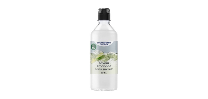 Sirop et concentré Sodastream Concentre Saveur LIMONADE SANS SUCRES 440ml