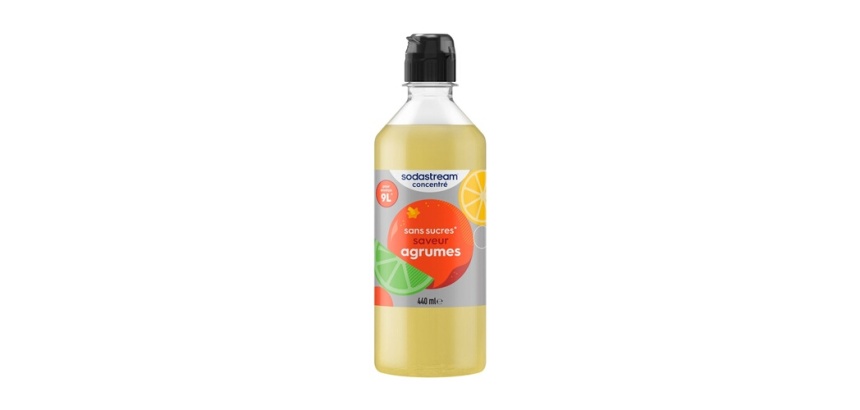 Sirop et concentré Sodastream Concentre Saveur AGRUMES SANS SUCRES 440ml