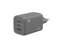 Chargeur pour téléphone mobile Wefix Pro CV GaN avec 2 ports USB-C et 1 port USB-A 100W Noir