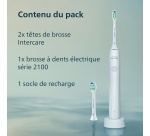 Brosse à dents électrique Philips Sonicare Series 2100 HX4022/01 Blanc