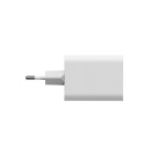 Chargeur et câble d'alimentation PC Mophie GaN à double port USB-C 70W Blanc