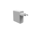 Chargeur et câble d'alimentation PC Mophie GaN à double port USB-C 100W Blanc