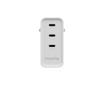 Chargeur et câble d'alimentation PC Mophie GaN à triple port USB-C 140W Blanc