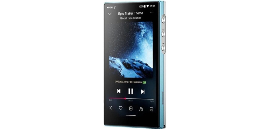 Lecteur audio vidéo MP3-MP4 Fiio JM21 MKII Bleu