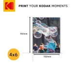 Papier d'impression Kodak Pack de 5 feuilles de papier photo magnétique 10 x 15 690g Blanc