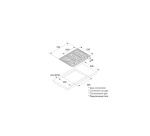 Plaque gaz Asko HG1776SB Inox