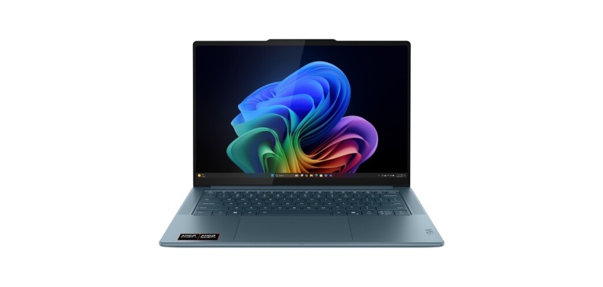 PC portable Lenovo Yoga Pro 7 14ASP10 14,5" OLED 90 Hz Copilot+PC AMD Ryzen AI 9 32 Go RAM 1 To SSD Bleu sarcelle