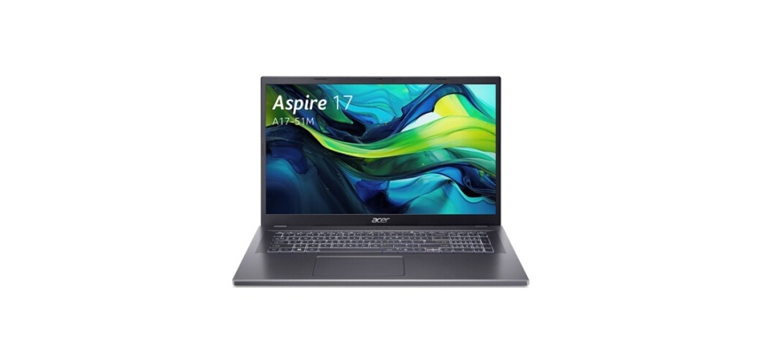PC portable Acer Aspire 17 A17-51M-7682 17,3" LCD 60 Hz Intel Core 7 16 Go RAM 1 To SSD Gris