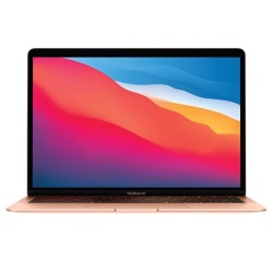 MacBook Apple Air 13" 256 Go SSD 8 Go RAM Puce M1 GPU Intel Iris Plus Graphics Or 2020 Reconditionné