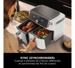 Friteuse sans huile Ninja Foodi Max Dual Zone 6-en-1 9.5L DZ901EUWH