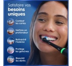 Brosse à dents électrique Oral B io 5 Duo Noire et Blanche X2
