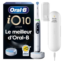 Brosse à dents électrique Oral B iO10 Series Stardust White Blanc