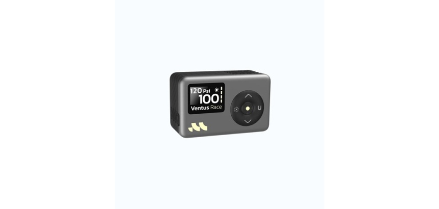 Gonfleur et pompe Woowind Mini Ventus Race V02 Noir pour vélo