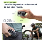 Gonfleur et pompe Woowind Mini Ventus Race V02 Noir pour vélo