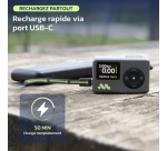 Gonfleur et pompe Woowind Mini Ventus Race V02 Noir pour vélo