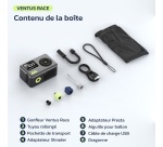 Gonfleur et pompe Woowind Mini Ventus Race V02 Noir pour vélo