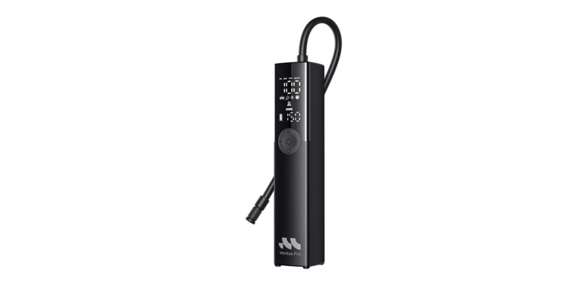 Gonfleur et pompe Woowind Gonfleur de pneus intelligent Ventus Pro Noir