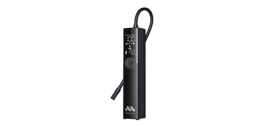 Gonfleur et pompe Woowind Gonfleur de pneus intelligent Ventus Pro Noir