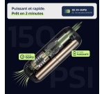 Gonfleur et pompe Woowind Gonfleur de pneus intelligent LP1 Noir