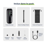 Gonfleur et pompe Woowind Gonfleur de pneus intelligent LP1 Noir