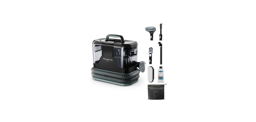 Nettoyeur détacheur Rowenta Clean It IN5021F0 Noir Vert reconditionné