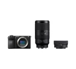 Appareil photo hybride Sony Kit photo animalière Alpha 6700KB E PZ 16-50 mm F3.5-5.6 OSS II Noir + Objectif E 70-350 mm F4.5-6.3 G OSS