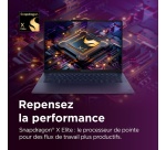 PC portable Lenovo Yoga Slim 7 14Q8X9 14,5" Ecran tactile Copilot+PC Snapdragon X Plus 16 Go RAM 512 Go SSD Bleu cosmique