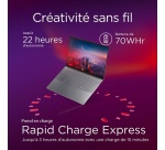 PC portable Lenovo Yoga Slim 7 15ILL9 15,3" Copilot+PC Intel Core Ultra 7 32 Go RAM 1 To SSD Gris