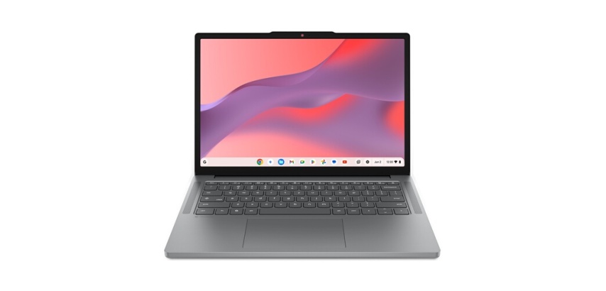 PC portable Lenovo Chromebook 14M8911 14" MediaTek Kompanio 8 Go RAM 128 Go SSD Noir et Gris