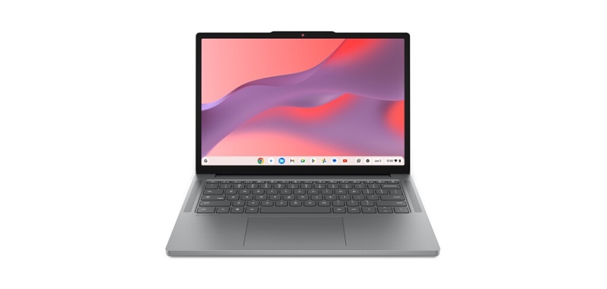 PC portable Lenovo Chromebook 14M8911 14" MediaTek Kompanio 8 Go RAM 128 Go SSD Noir et Gris