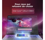 PC portable Lenovo Pack Yoga Pro 9 16IPH11 16" Ecran tactile OLED 120 Hz Copilot+PC Intel Core Ultra 9 32 Go RAM 1 To SSD Nvidia GeForce RTX 5060 Gris