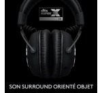 Casque PC Logitech gaming sans fil Pro X Lightspeed Noir avec repose casque pour PC PS5 et PS4