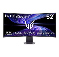 Ecran PC Lg Gaming UltraGear 52G930B-B 52" incurvé 240 Hz 5K2K