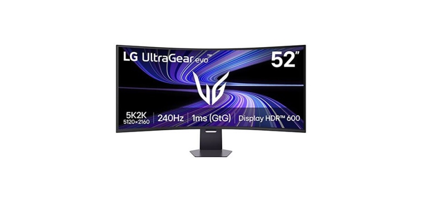 Ecran PC Lg Gaming UltraGear 52G930B-B 52" incurvé 240 Hz 5K2K