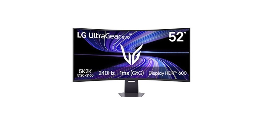 Ecran PC Lg Gaming UltraGear 52G930B-B 52" incurvé 240 Hz 5K2K