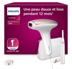 Epilation semi-définitive Philips Epilateur à lumière pulsée Lumea série 7000 BRI920/00