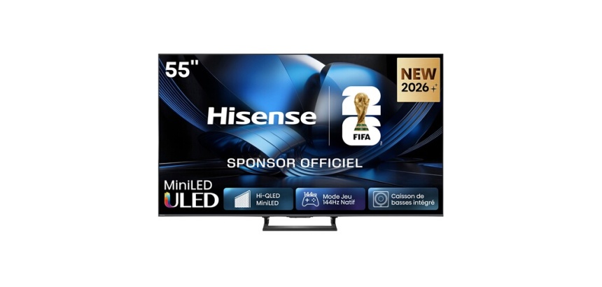 TV LED Hisense MiniLED QLED 55U7SE 139 cm 2026