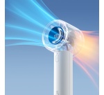 Ventilateur Jisulife Ventilateur Portatif Fan 10S Gris