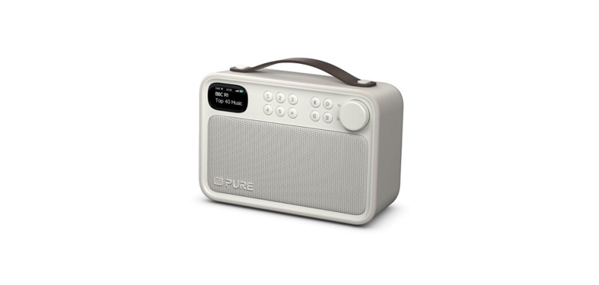 Radio Pure PURE Bloom - Votre radio portable  avec Bluetooth, Beige