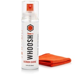 Autres accessoires informatiques Whoosh Spray pour écran 1FG100ENFR Go XL 100 ml avec chiffon microfibre 15 x 15 cm Blanc et Orange