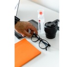 Autres accessoires informatiques Whoosh Spray pour écran 1FG100ENFR Go XL 100 ml avec chiffon microfibre 15 x 15 cm Blanc et Orange