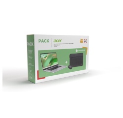 PC portable Acer Pack Chromebook 315 CB315-8HT-85FQ 15,6" Ecran tactile MediaTek Kompanio 540 8 Go RAM 128 Go eMMC Argent