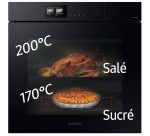 Four encastrable Samsung NV7B7997AAK BESPOKE DUAL COOK STEAM