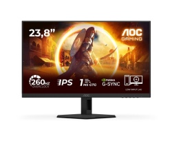 Ecran PC Aoc Gaming 24G4ZRE 23,8" 240 Hz Full HD Noir et Rouge