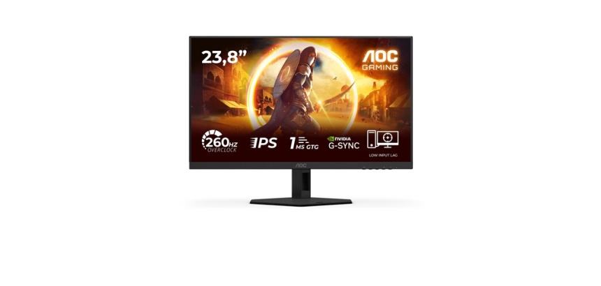 Ecran PC Aoc Gaming 24G4ZRE 23,8" 240 Hz Full HD Noir et Rouge