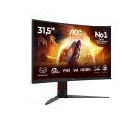 Ecran PC Aoc Gaming C32G4Z 31,5" incurvé 260 Hz Full HD Noir et Rouge
