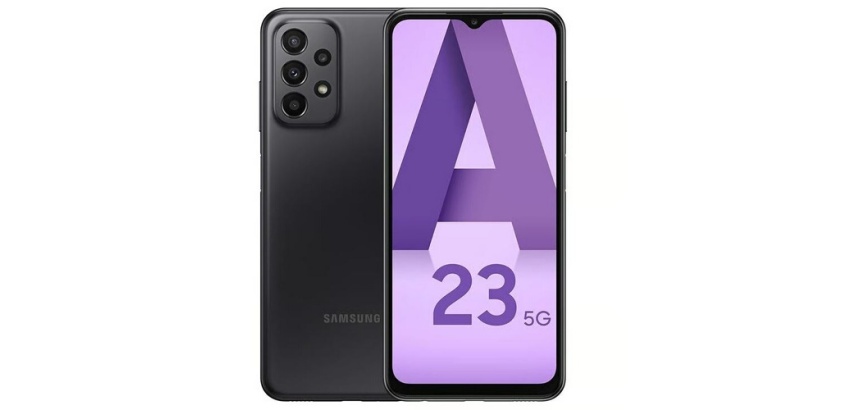 Smartphone Samsung Galaxy A23 6.6" 5G Double nano SIM 128 Go Noir Reconditionné