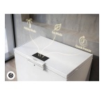 Congélateur coffre Whirlpool W3RHS24DW
