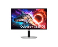 Ecran PC Samsung Gaming Odyssey OLED G8 LS32HG802SUXEN 32" 240 Hz 4K UHD Argent