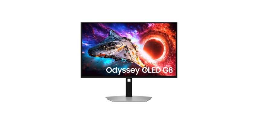 Ecran PC Samsung Gaming Odyssey OLED G8 LS32HG802SUXEN 32" 240 Hz 4K UHD Argent
